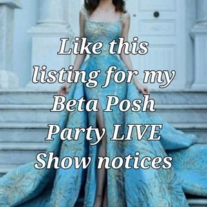 @bethybd POSH PARTY LIVE TODAY 445pmEST "New Month Wardrobe"🙋🏼♀️SEND to➕️now!